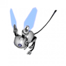 Sodium Bijel Robo-Jerboa Ornament (Silver)